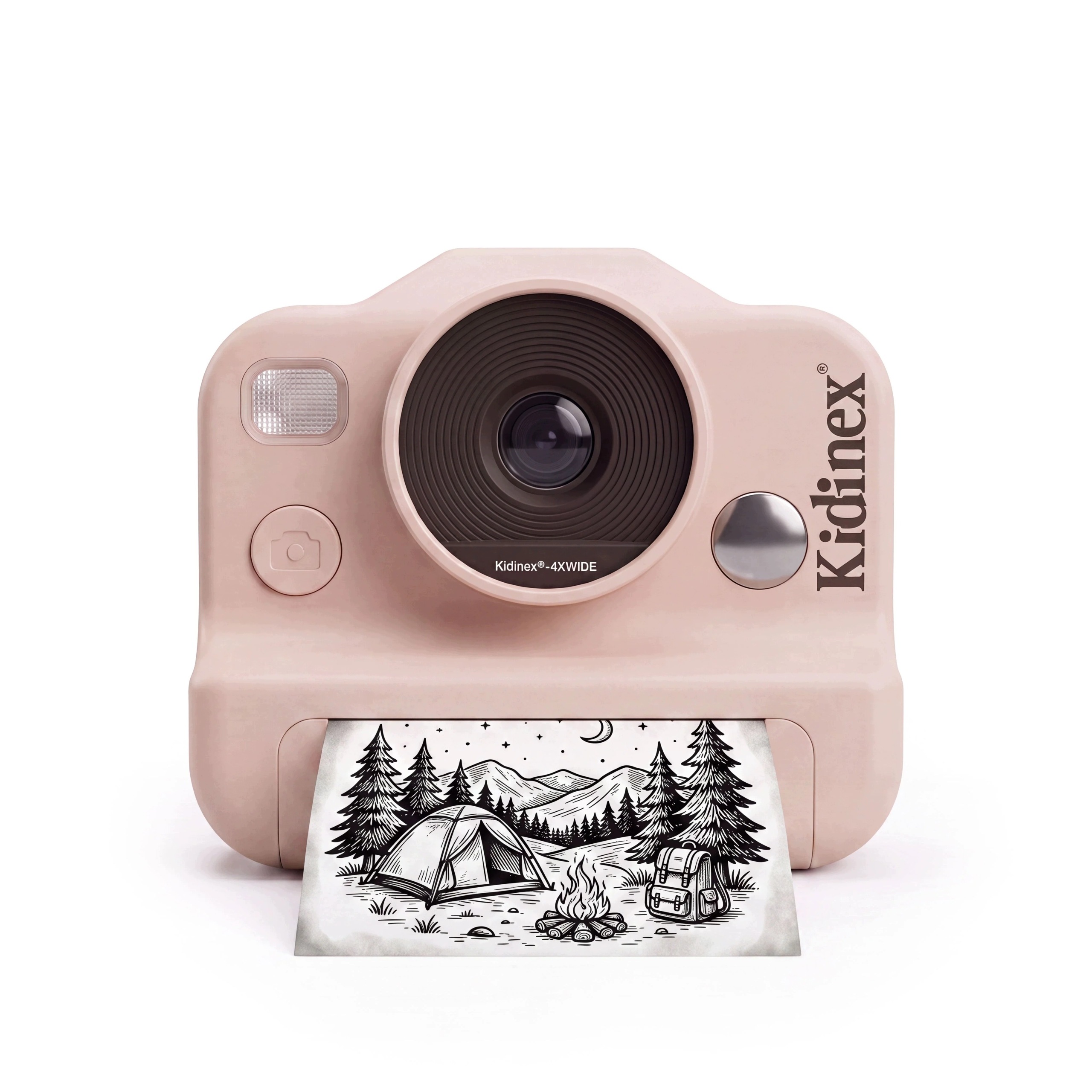 KidSnap Pink Fotoaparát s okamžitým tiskem pro děti