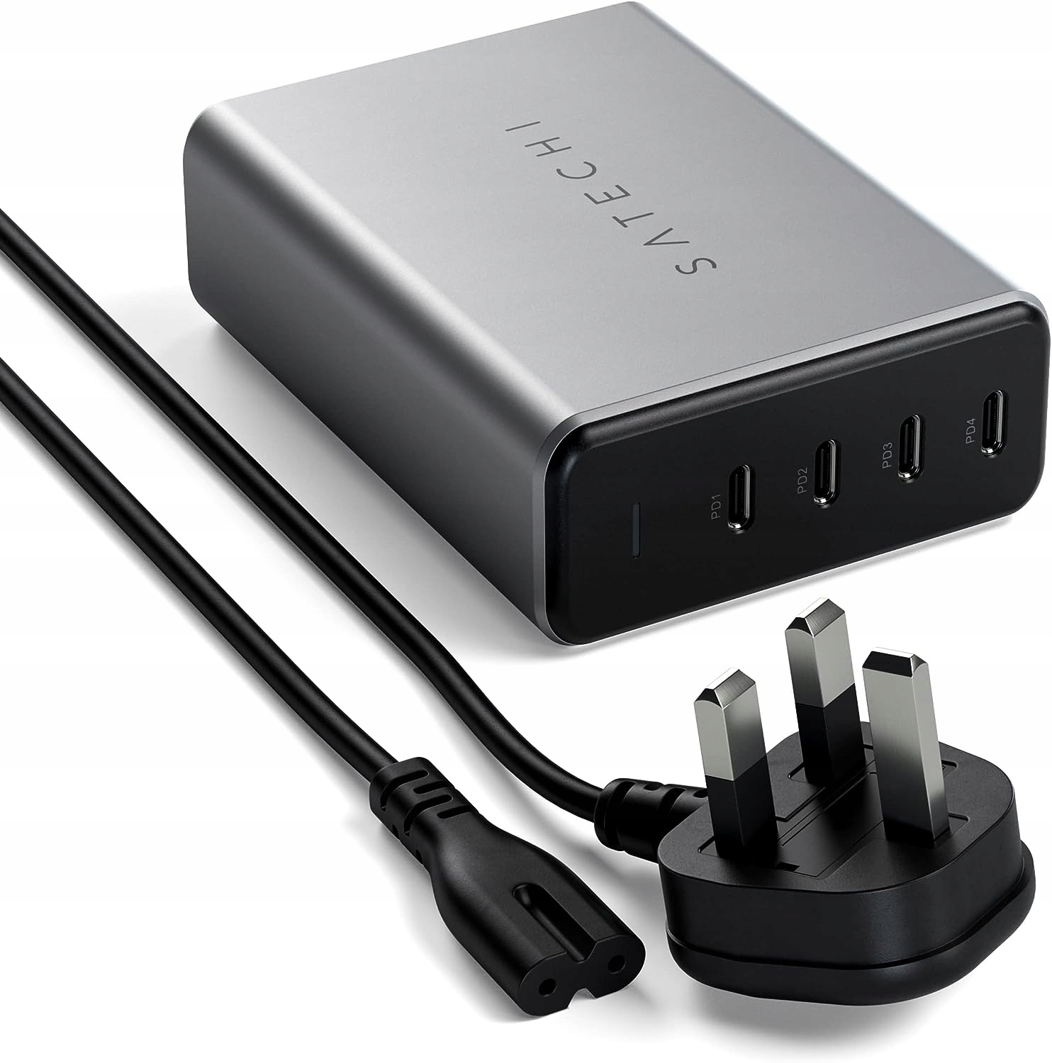 SATECHI Ładowarka 165W GaN 4-Portowa USB-C OUTLET Kod producenta OB01910