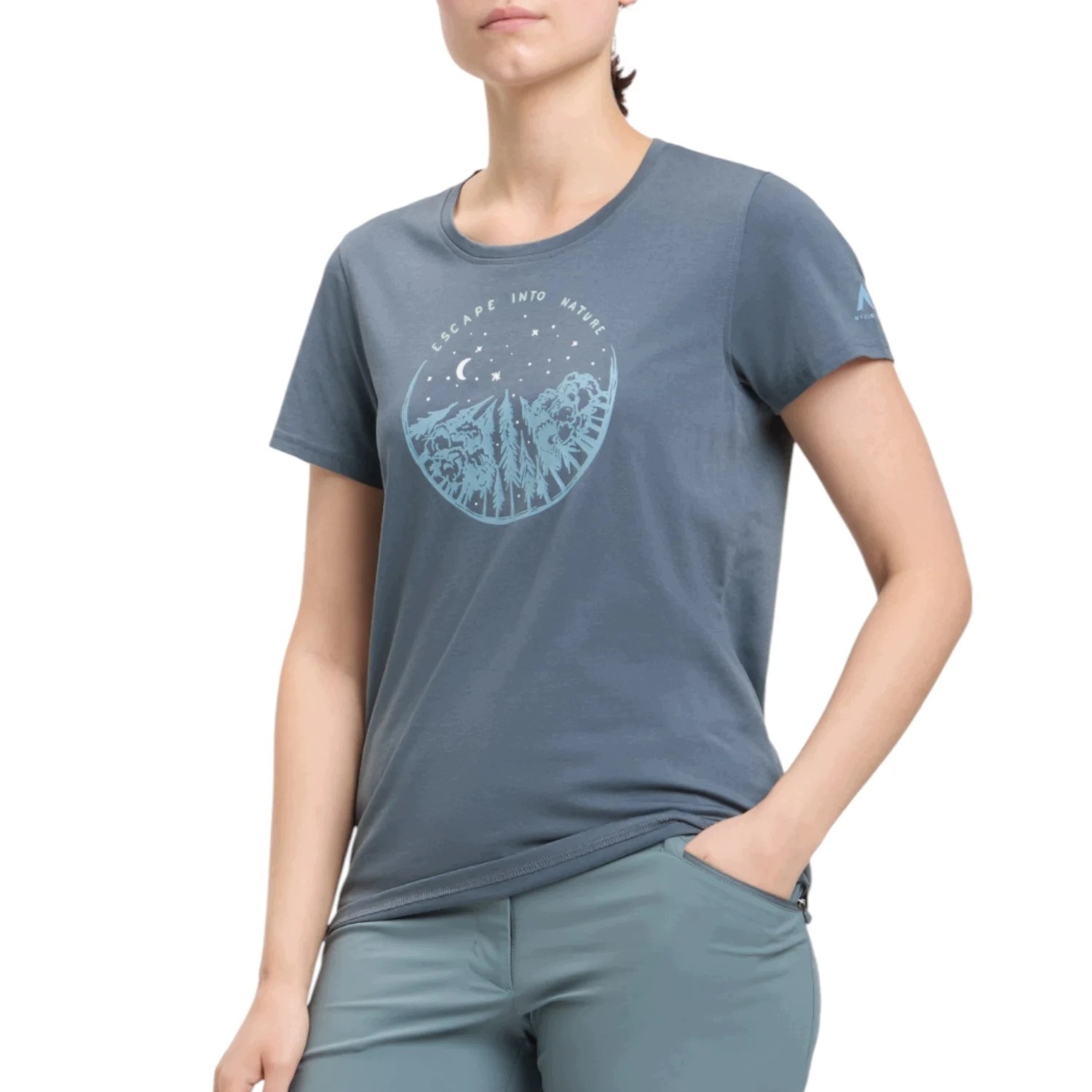 Koszulka turystyczna damska McKinley Galla III T-shirt 36