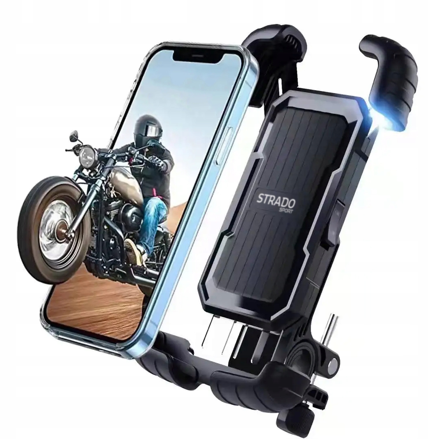 

Uchwyt rowerowy Strado na telefon na kierownicę