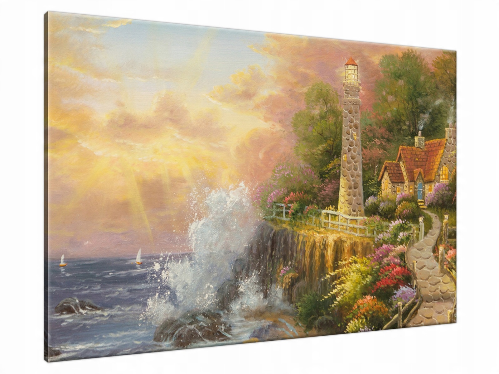 

Obraz Domek latarnika 120x80 na ścianę Gratisy
