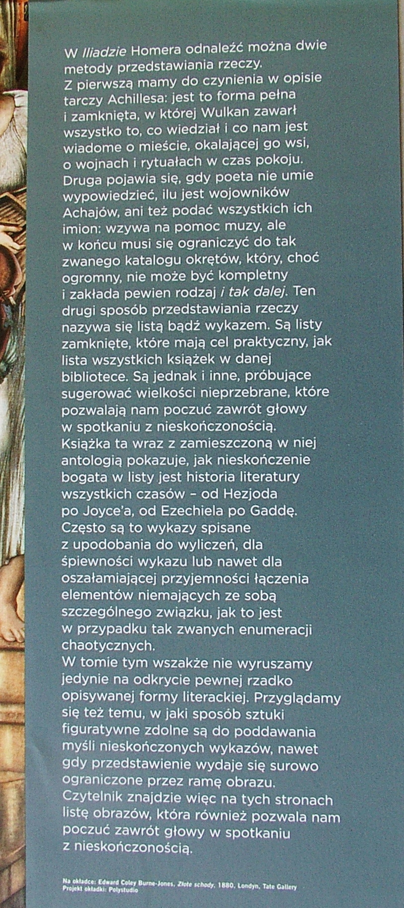 SZALEŃSTWO KATALOGOWANIA - Umberto Eco [1198C] ISBN 860938629403