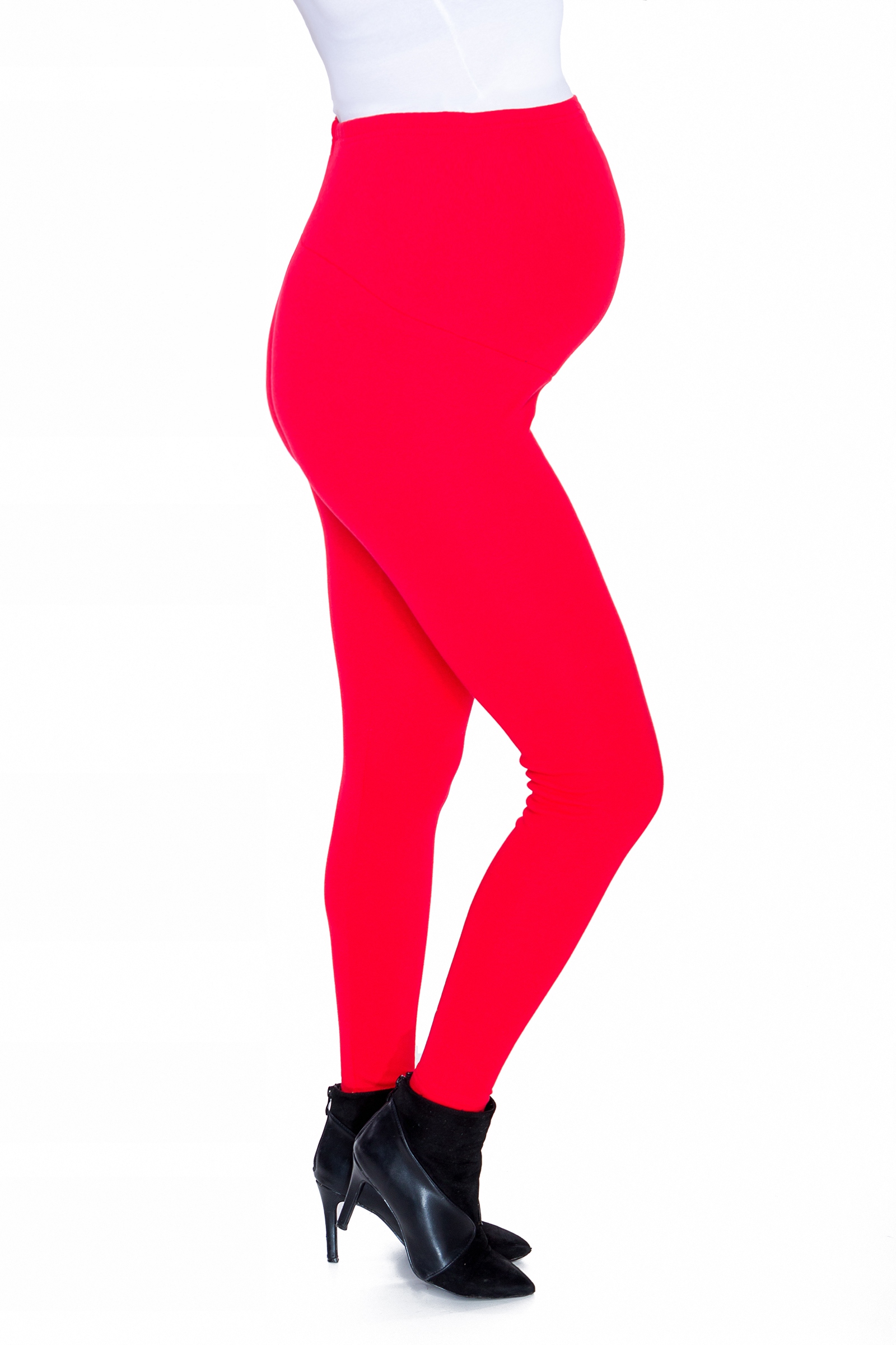 LEGGINSY CIĄŻOWE ELASTYCZNY PANEL OCIEPLANE M Rozmiar M