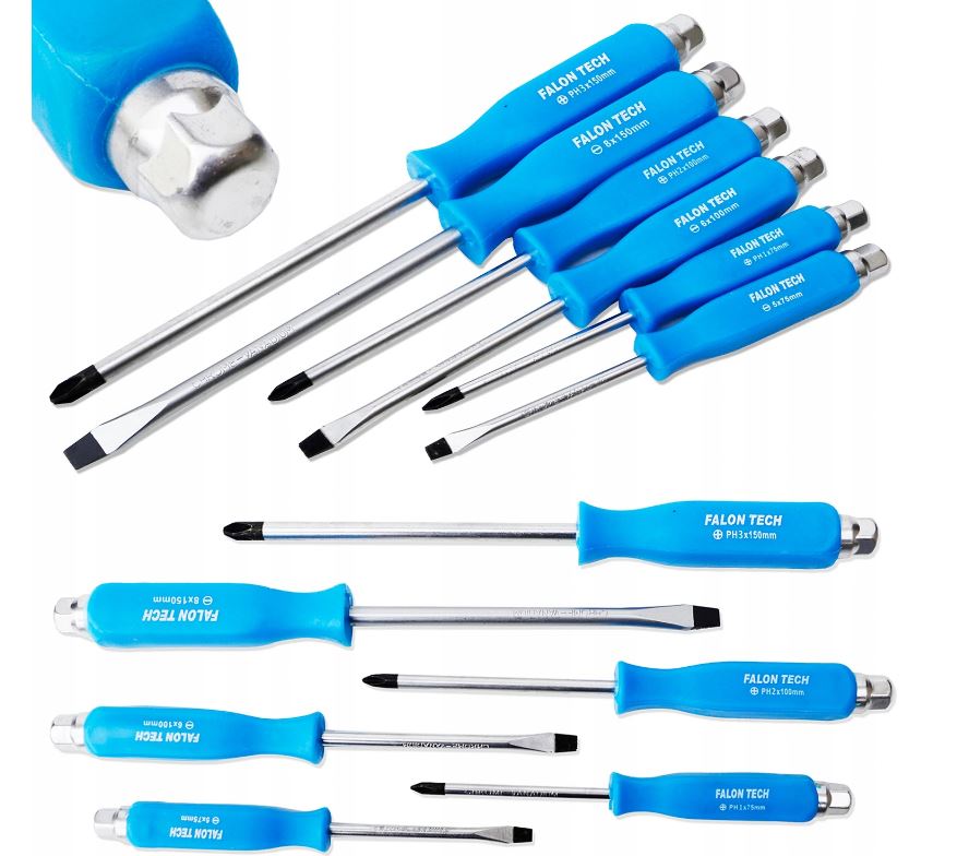 

Zestaw Śrubokrętów Do Pobijania Wkrętaki 6EL PH2