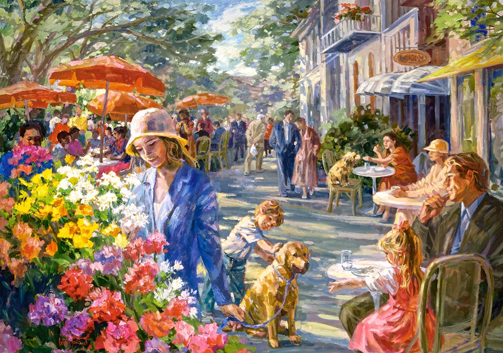 

Puzzle Miasta Ulice Pejzaż Obraz 9+ 500 Castor