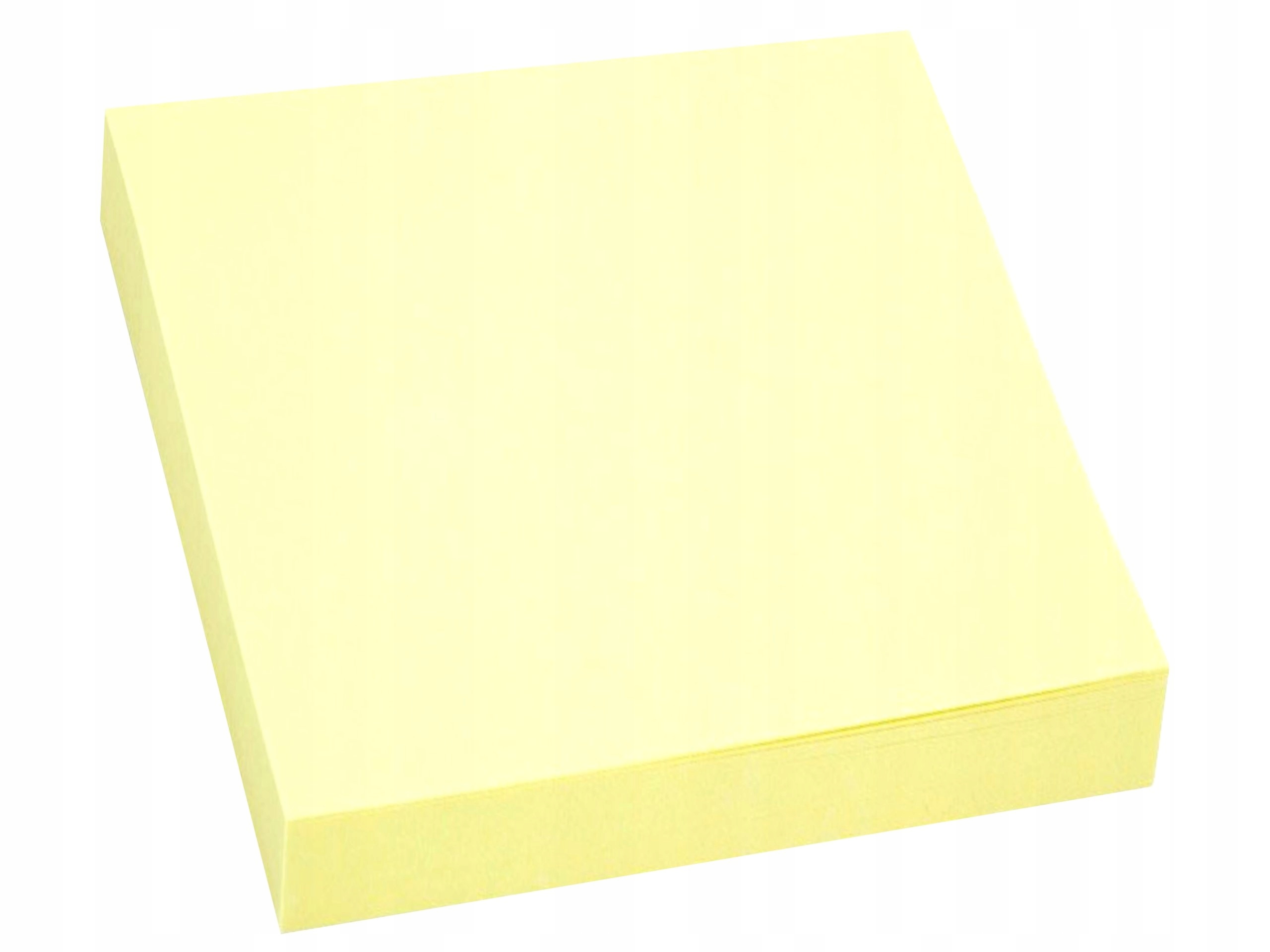 

Karteczki samoprzylepne żółe bloczek notes 75x75