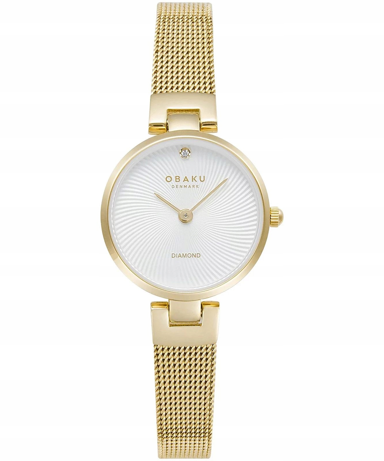 Dámské hodinky Obaku Diamant Petite Gold