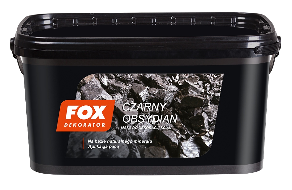 Fox Dekorátor Čierny Obsidián 8 Kg