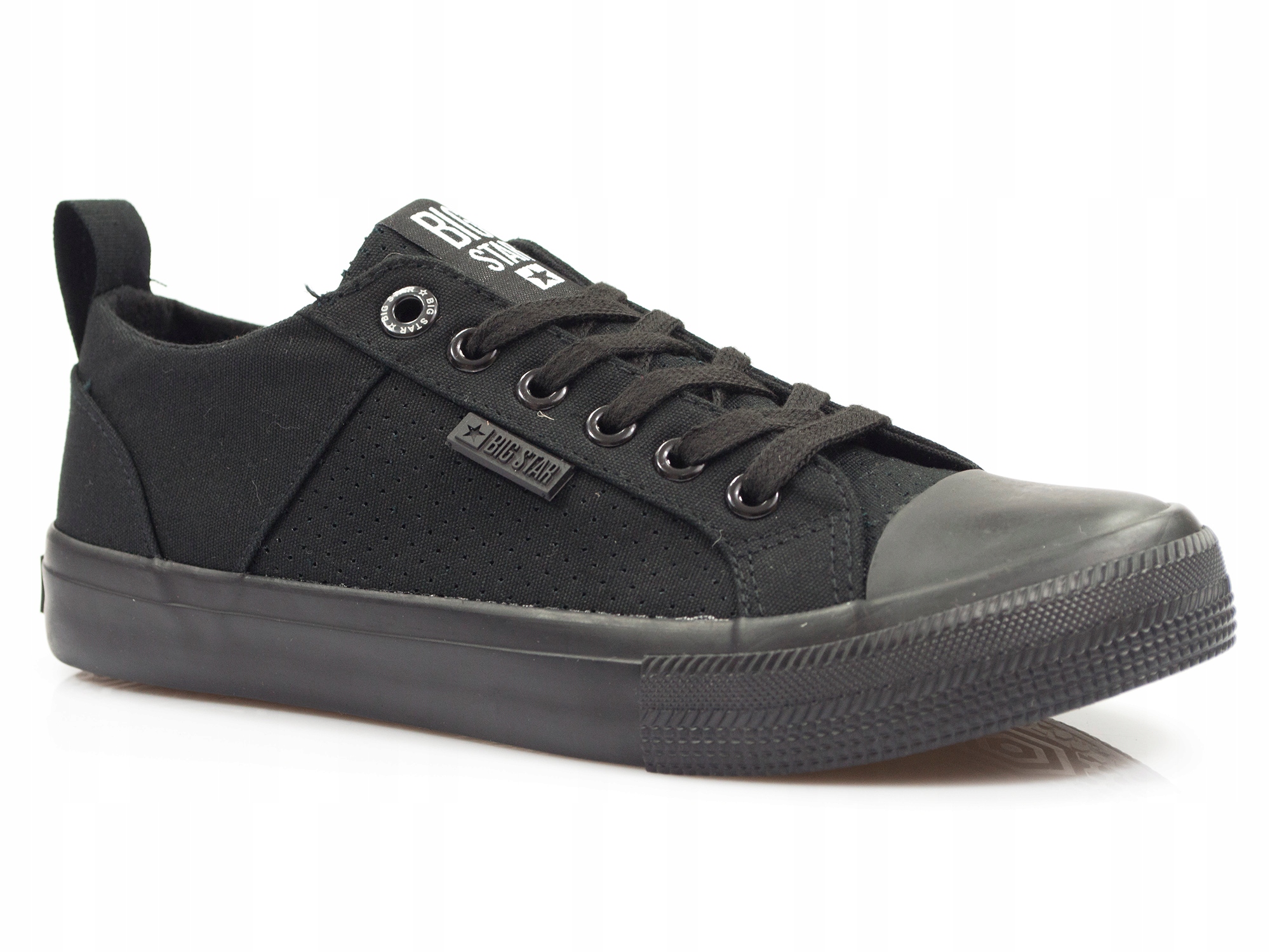 

trampki damskie Big Star HH274018 tekstylne Czarne