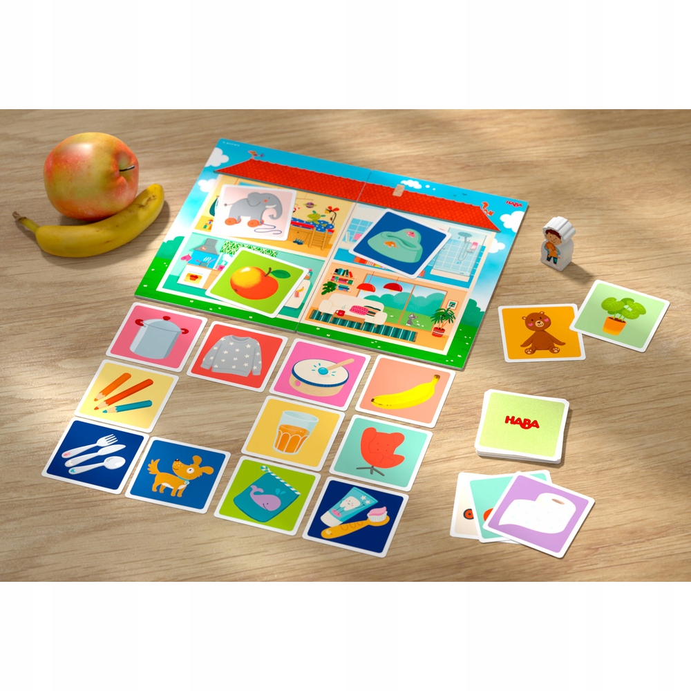 HABA MÓJ DOM MOJA PIERWSZA GRA PLANSZOWA 2+ Kod producenta HB306354