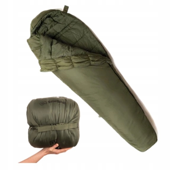 Snugpak Śpiwór Softie Elite 5 Wojskowy Na Ekstremalne Mrozy -20°C 2,4kg
