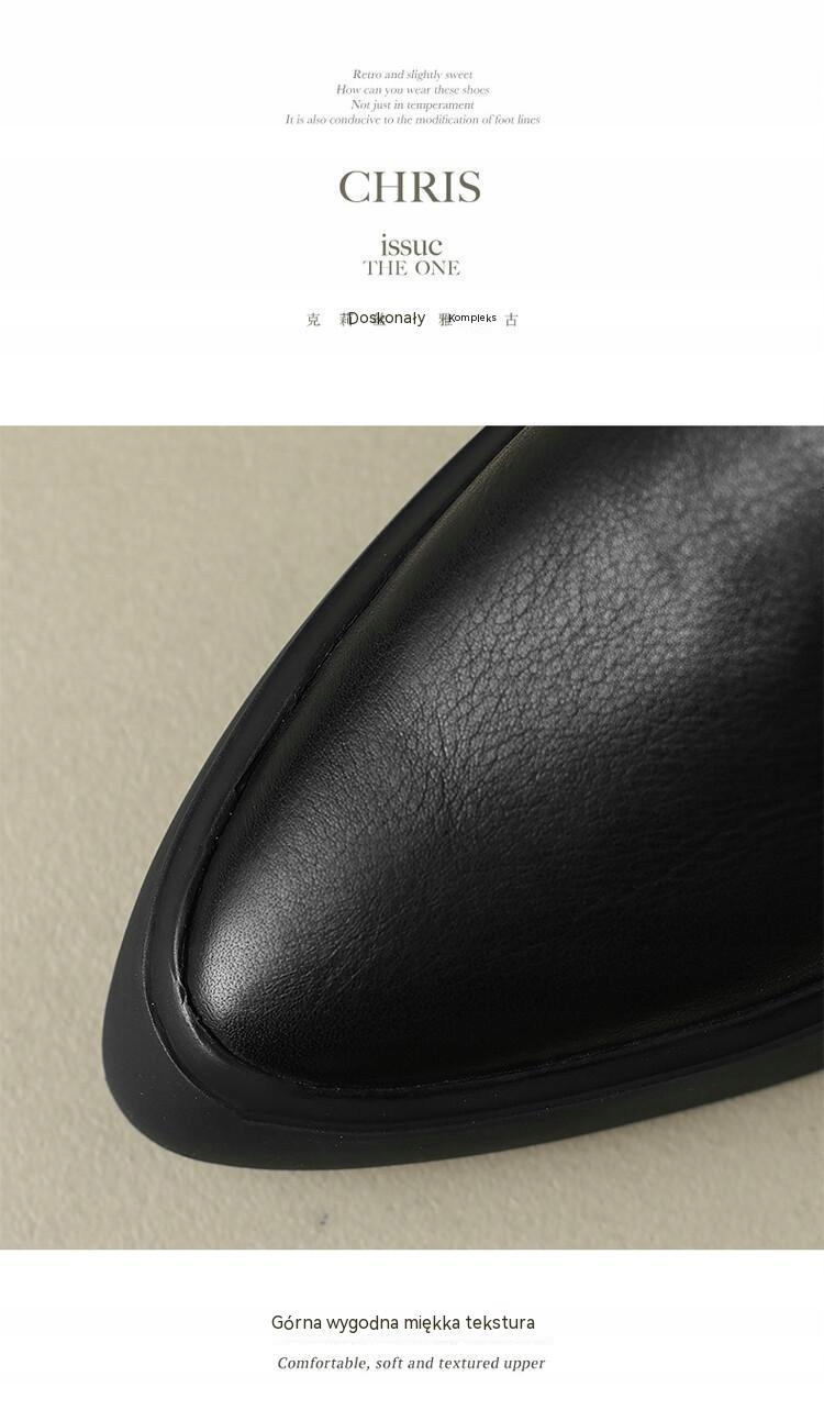 BALERINY BUTYZ PŁASKIE WKŁADKA SKÓRA Chybić Cechy dodatkowe brak