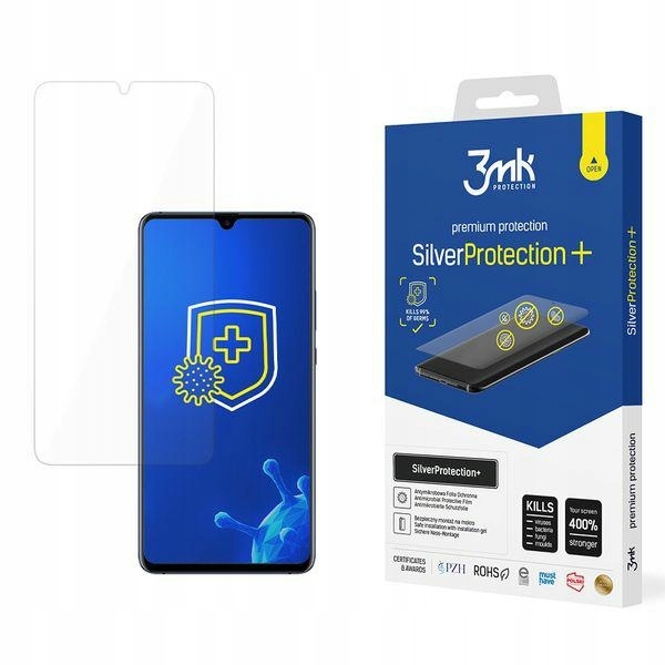 Folia antimikrobowa 3MK Silver Protect+ do Huawei Mate 20