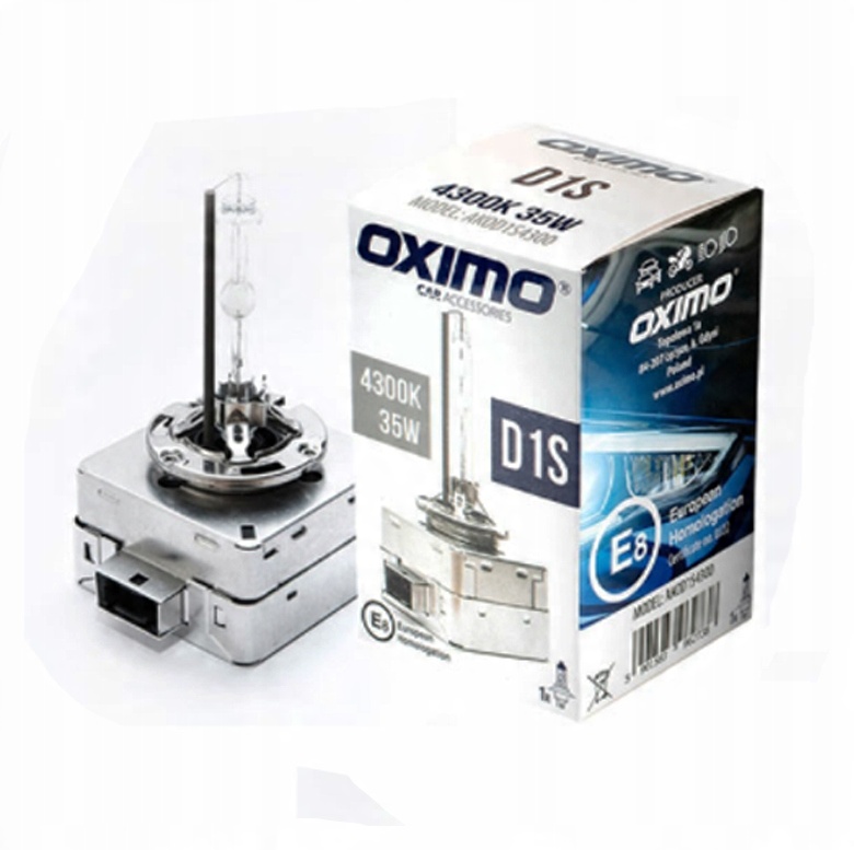 

Żarnik D1S 4300K Xenon Oximo Homologacja! żarówka