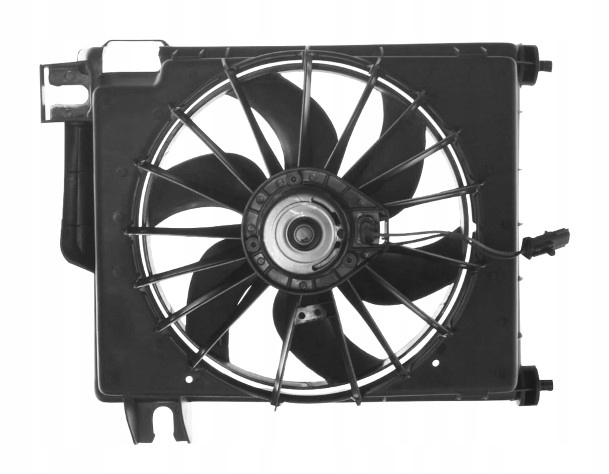 Wentylator z obudową DODGE RAM 02- 317123W1