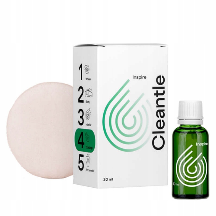 Cleantle Inspire 30 ml – keramická vrstva na lak, sklo, disky a plast