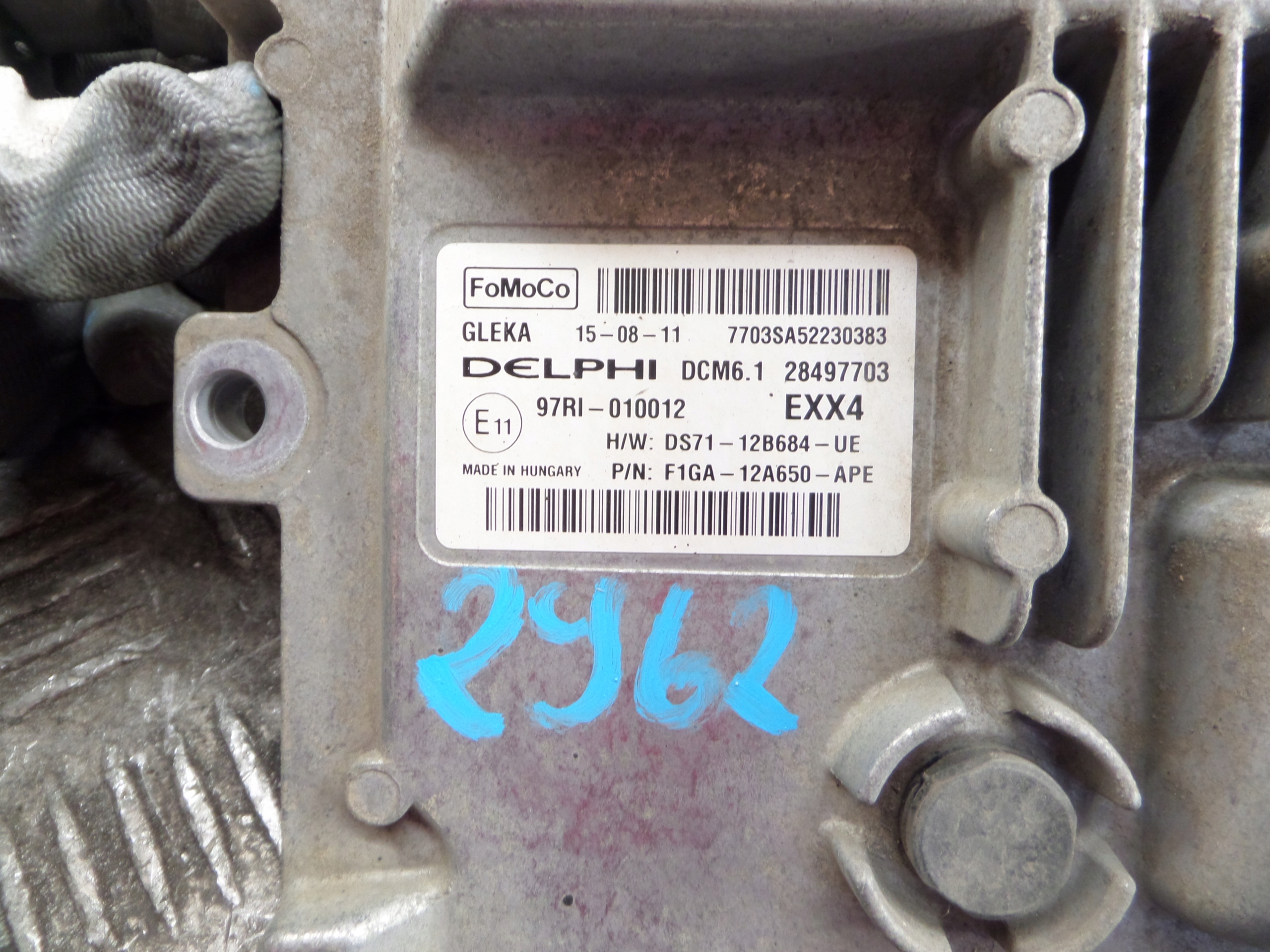 Computer FORD S-MAX II MK2 2.0 TDCI DS71-12B684-UE