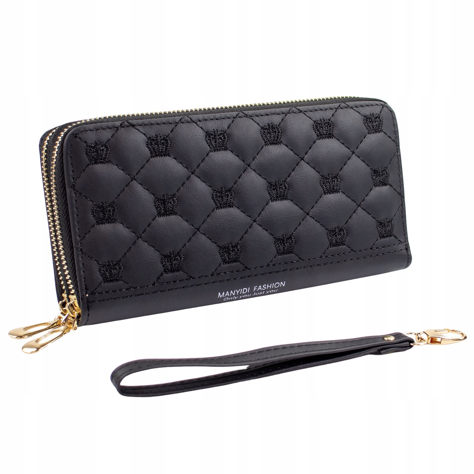 PORTFEL DAMSKI duży podwójny PORTMONETKA Marka Miss Glow