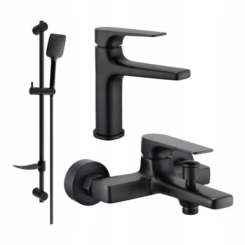 Mexen Lynx DF62 vaňová súprava, čierna 745903DF62-70