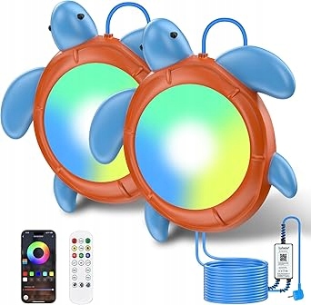Osvetlenie vírivého bazéna Podvodná bazénová lampa 2 ks Rgb Pilot