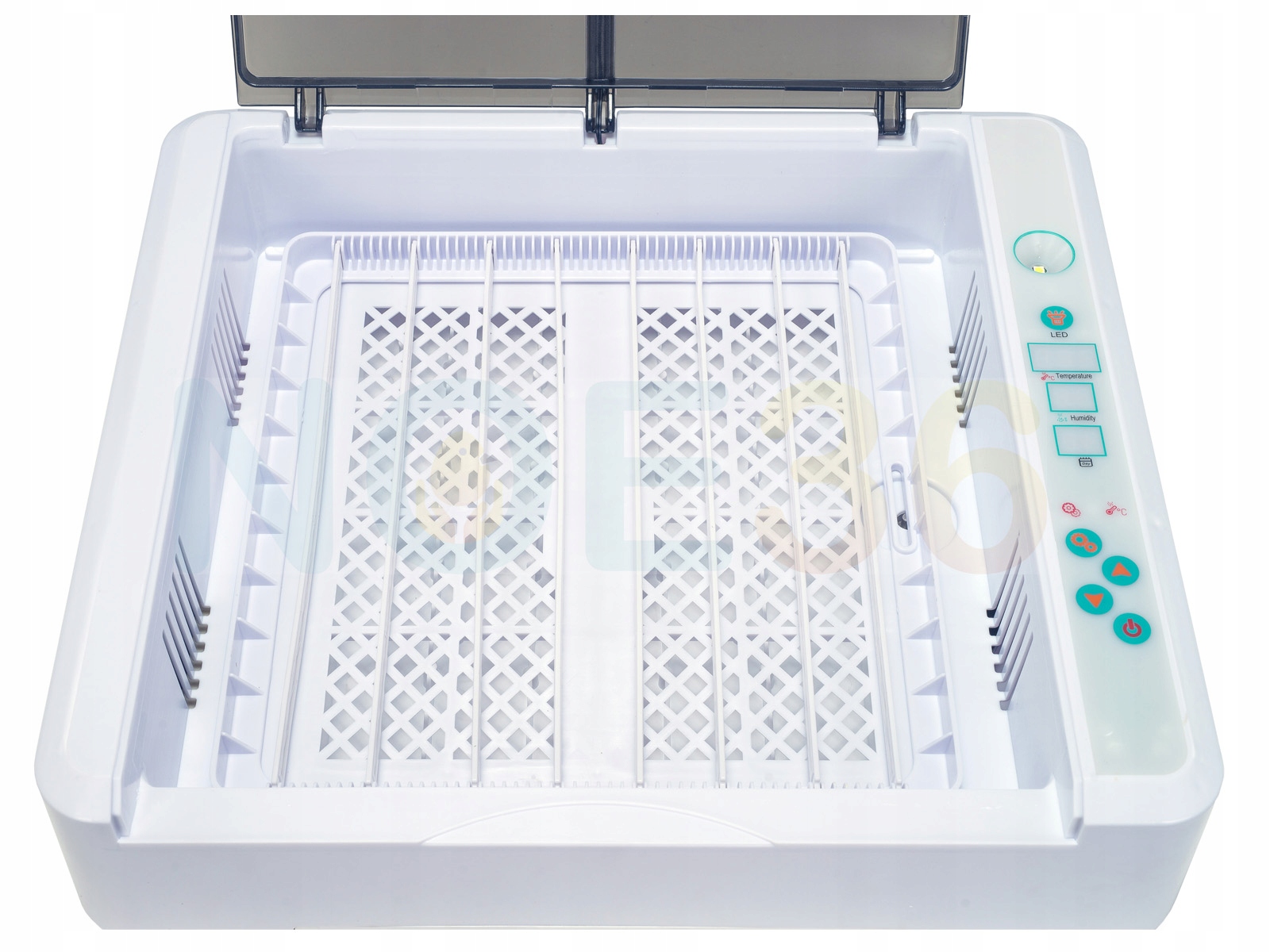 INKUBATOR AUTOMATYCZNY NOE36 do DROBIU na 36 JAJ KURZYCH INDYCZYCH GĘSICH Rodzaj inkubator z klujnikiem