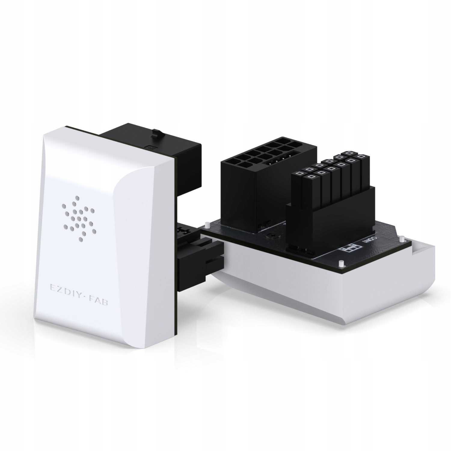 Adapter Wtyczka 12VHPWR kątowa złącze 12+4 Pin 180 stopni Ezdiy-fab Rvs