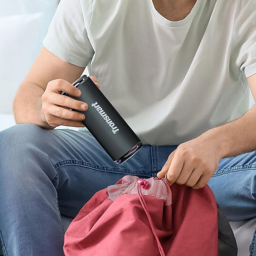 PRZENOŚNY GŁOŚNIK BLUETOOTH BEZPRZEWODOWY TRONSMART MOBILNY 24W IPX7 USB Model T7 Lite