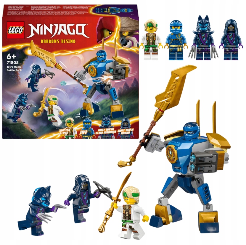 Lego Ninjago Zestaw Bitewny Mech Bojowy Jay Robot Zestaw