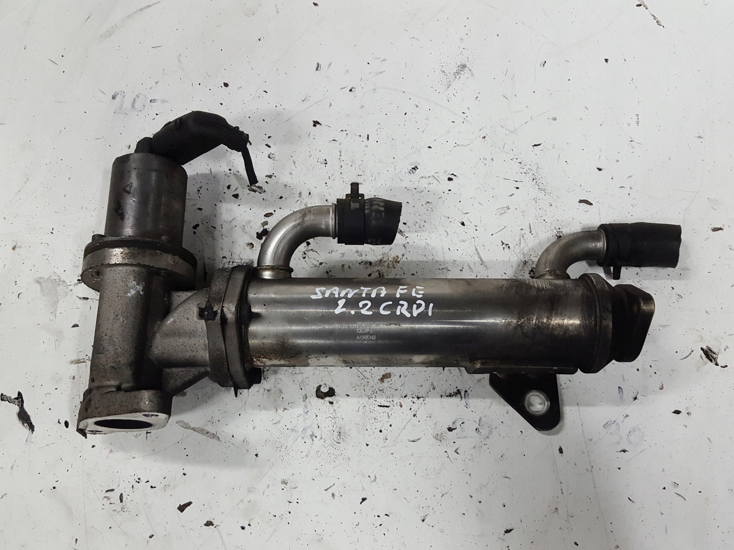 28416-27450-V1 - SANTA FE II 2.2 CRDI КЛАПАН РЕЦИРКУЛЯЦІЇ ВІДПРАЦЬОВАНИХ ГАЗІВ РАДІАТОР