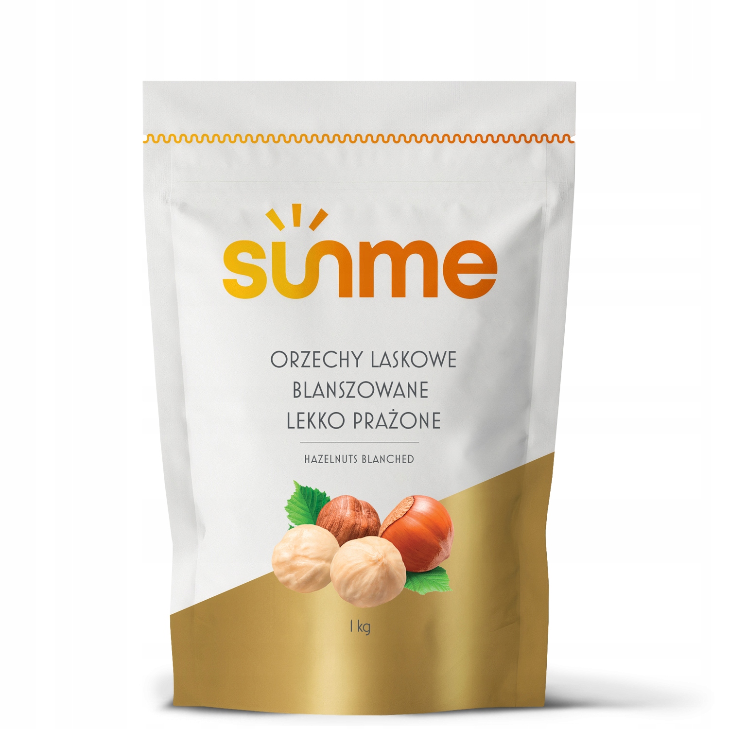 Levně Sunme Lískové ořechy loupané blanšírované lehce pražené 1 kg