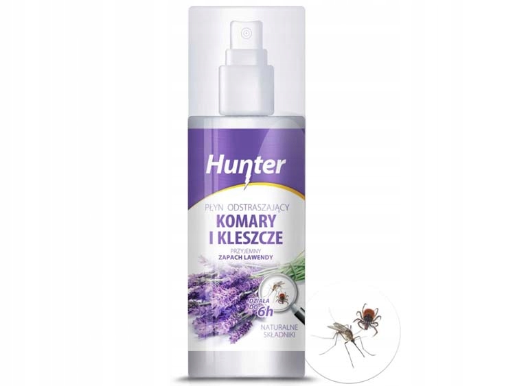 

Płyn odstraszający komary i kleszcze lawenda 100ml