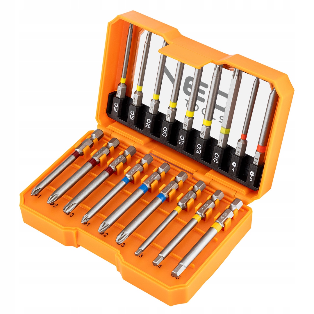 Sada bitů 18 ks Neo Tools Komplet Bity Groty 56-606