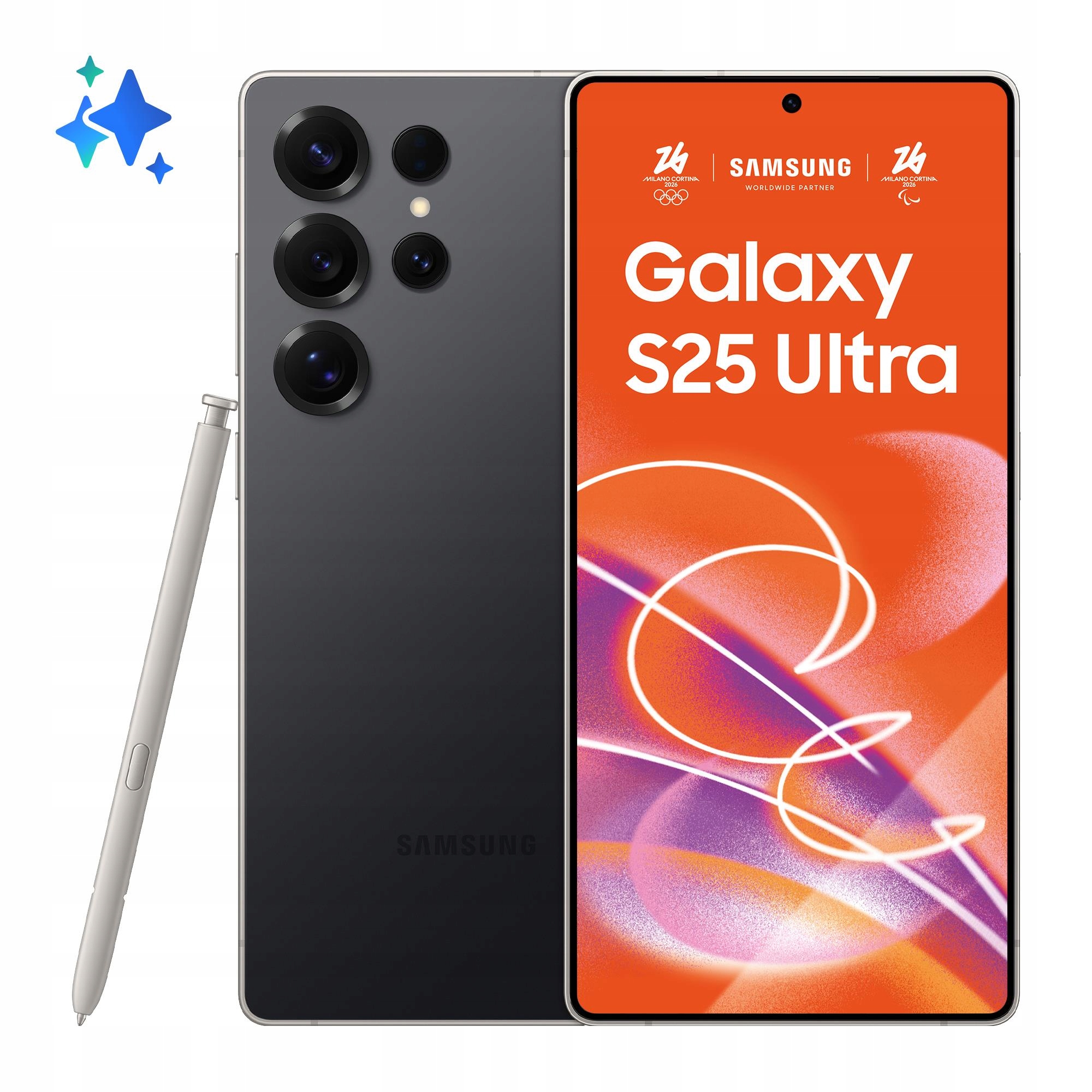 Mobilní Telefon Galaxy S25 ULTRA/512GB Černý SM-S938B Samsung