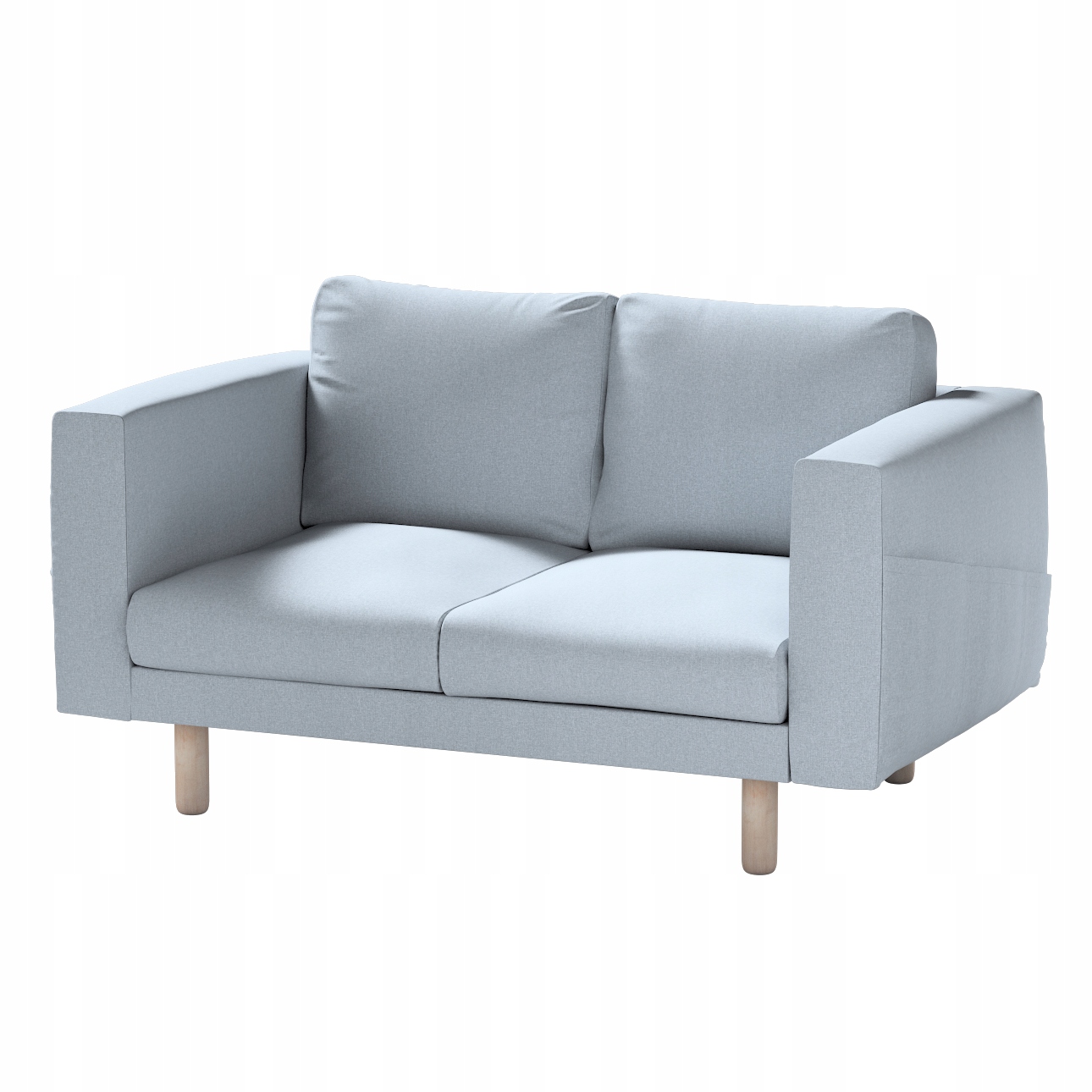 Dekoria potah na 2-místnou pohovku Norsborg Ikea, modrý