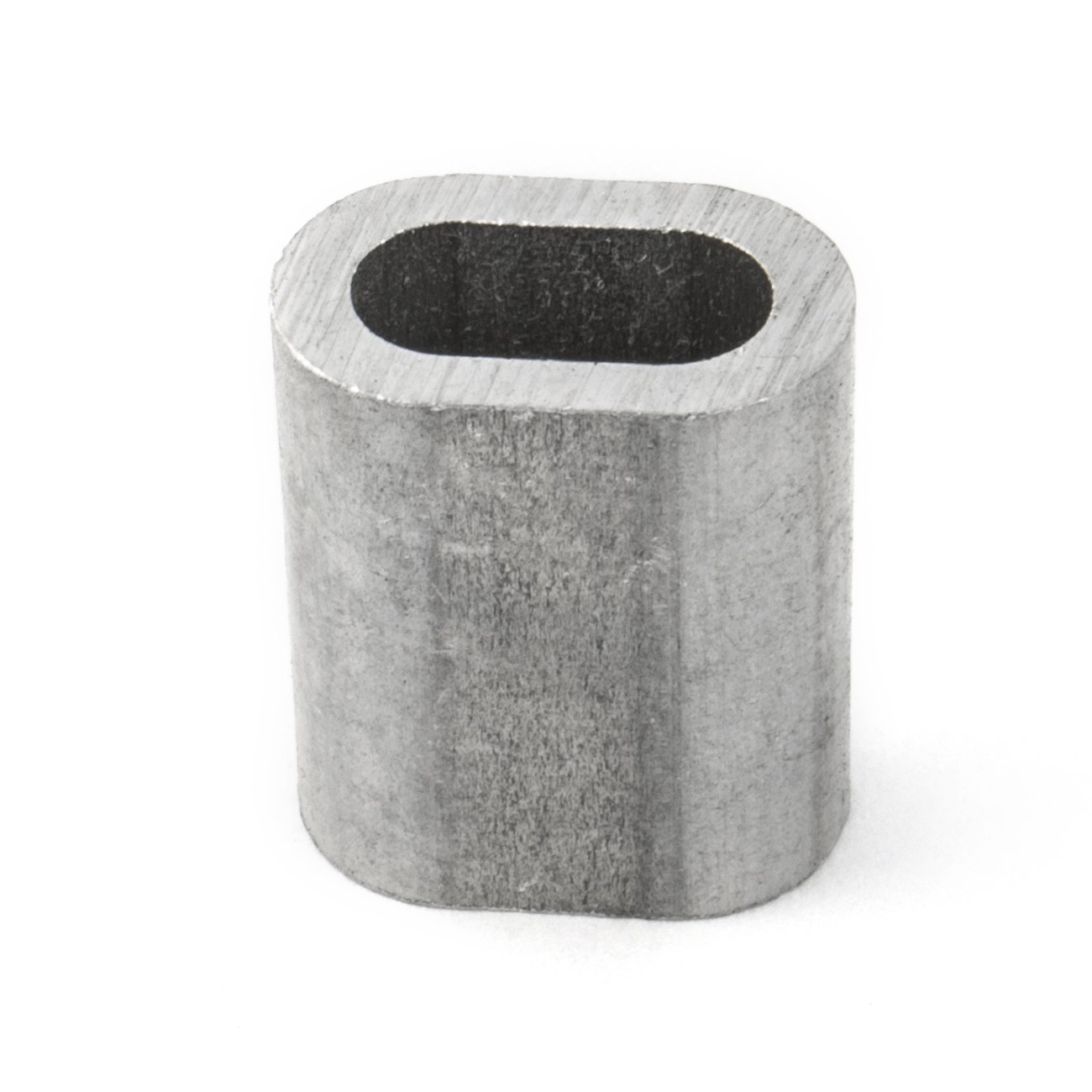Aluminiová Pouzdro Spojka Lanová svorka 6mm 100 Ks