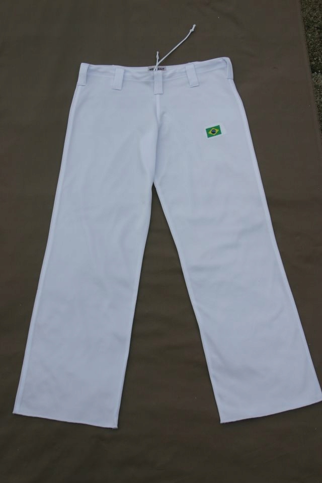 Hokkaido - Spodnie do Capoeira, rozmiar 130, białe