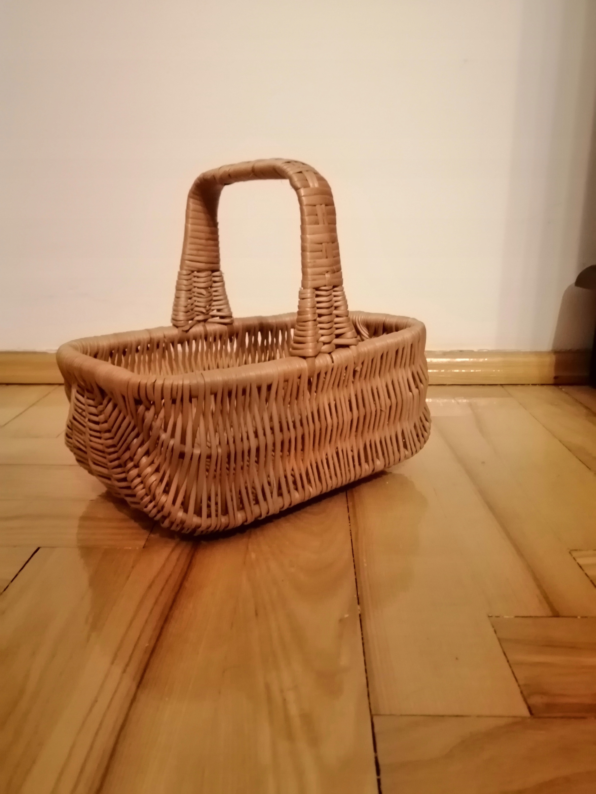 KOSZYCZEK WIKLINOWY KOSZYK WIELKANOCNY ŚWIĘCONKA Marka inna