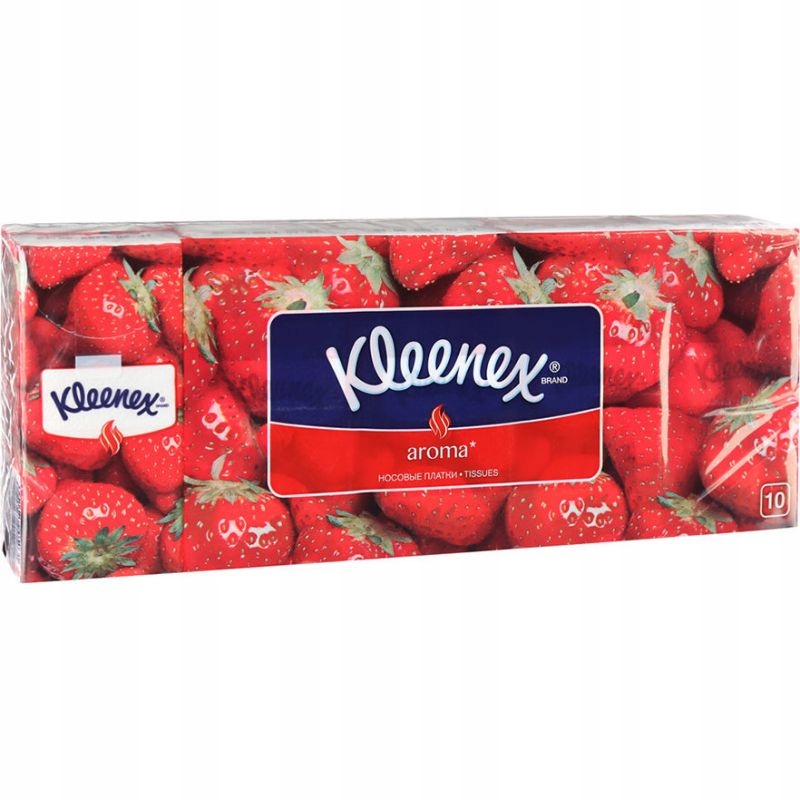 

Chusteczki higieniczne truskawka 10 szt Kleenex