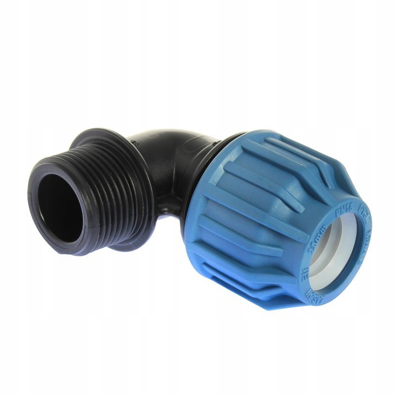 

Kolano Pe zaciskowe 25mm x 1" Gz PN16