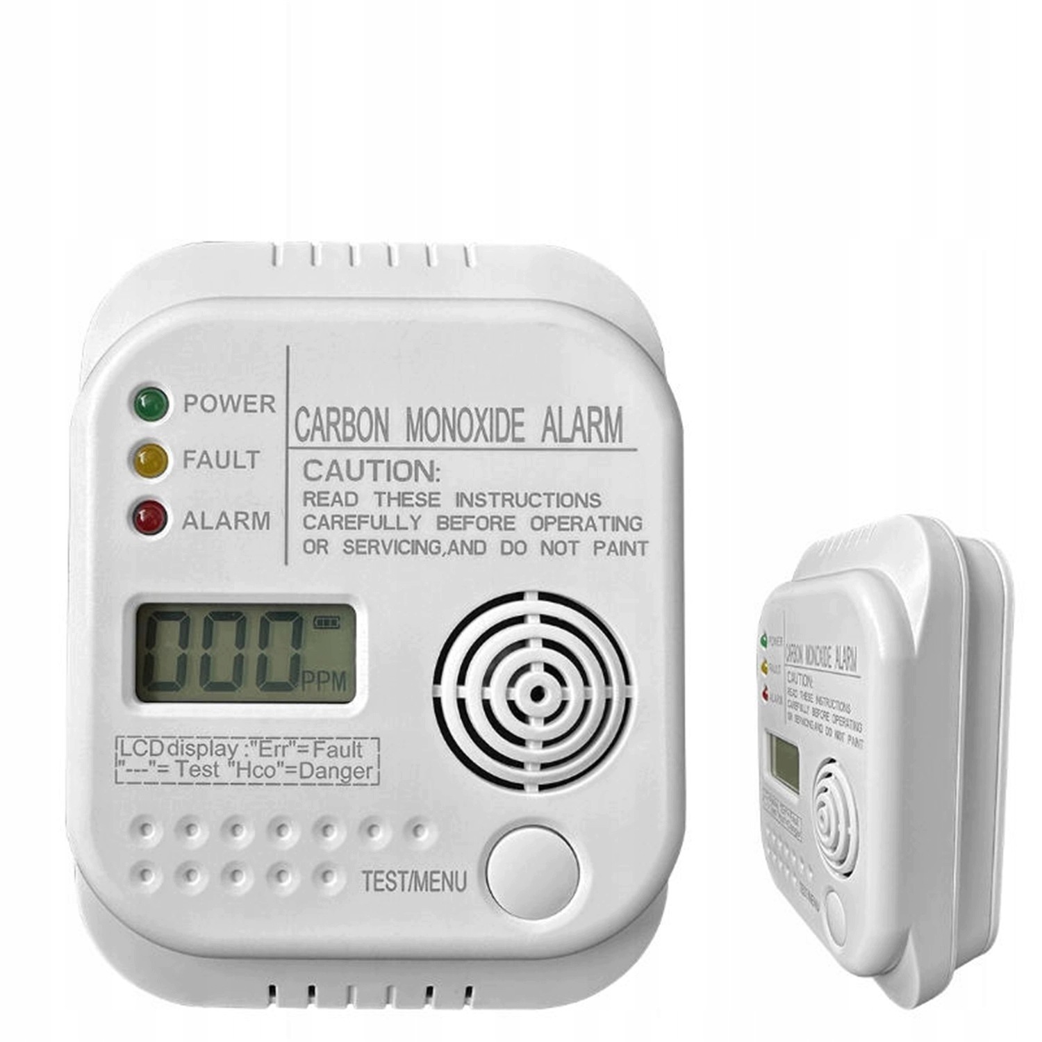 Bezdrátový Detektor Plynu Oxidu Uhelnatého Čadu Elektrochemická Metoda 4.5 V