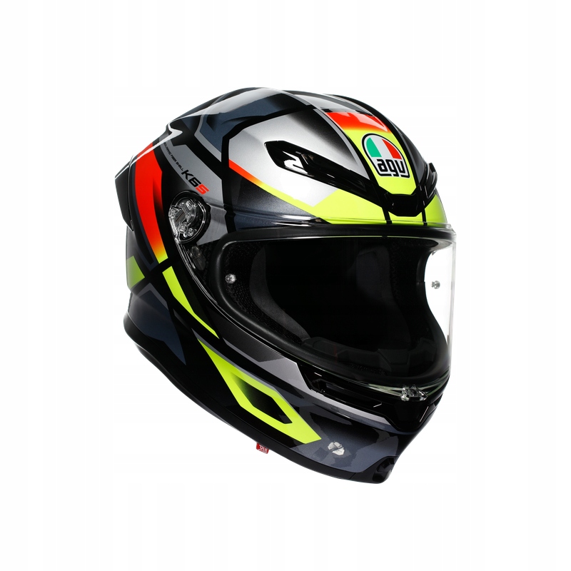 Integrálna prilba Agv K6 S Erazer čierna/červená/žltá fluo M