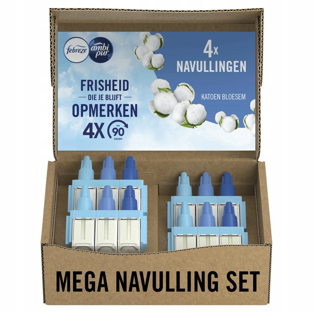 Ambi Pur 3VOLUTION Bavlna květ bavlny náplň do osvěžovače 4 x 20 ml