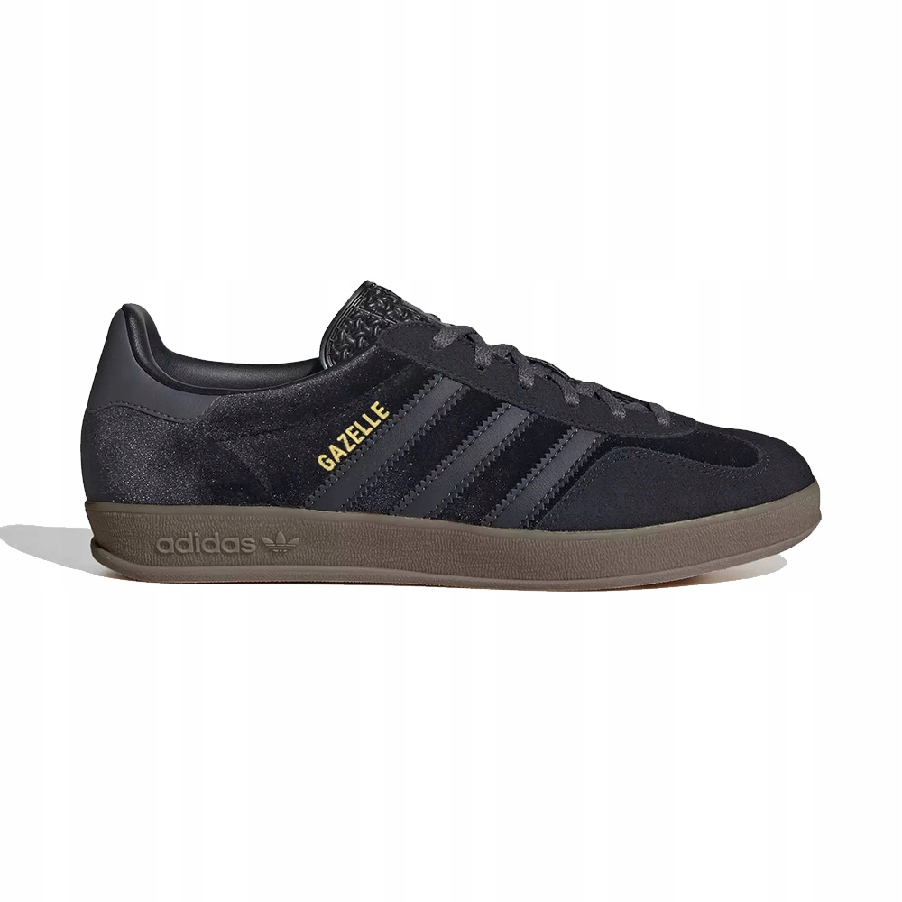 Dámské sportovní boty adidas Gazelle Indoor W, semišový velur, černé vel. 38