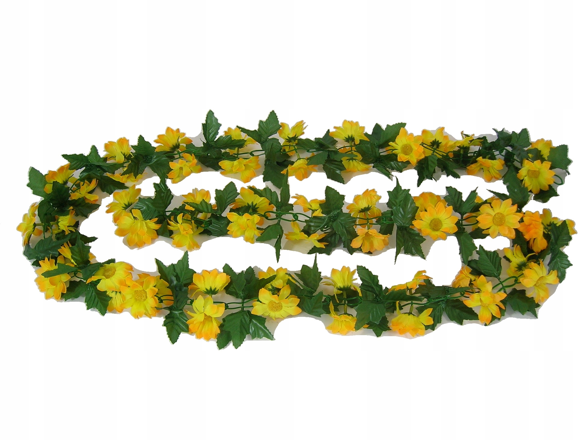 GIRLANDA KWIATOWA MARGARETKI STOKROTKI ŻÓŁTE 230CM