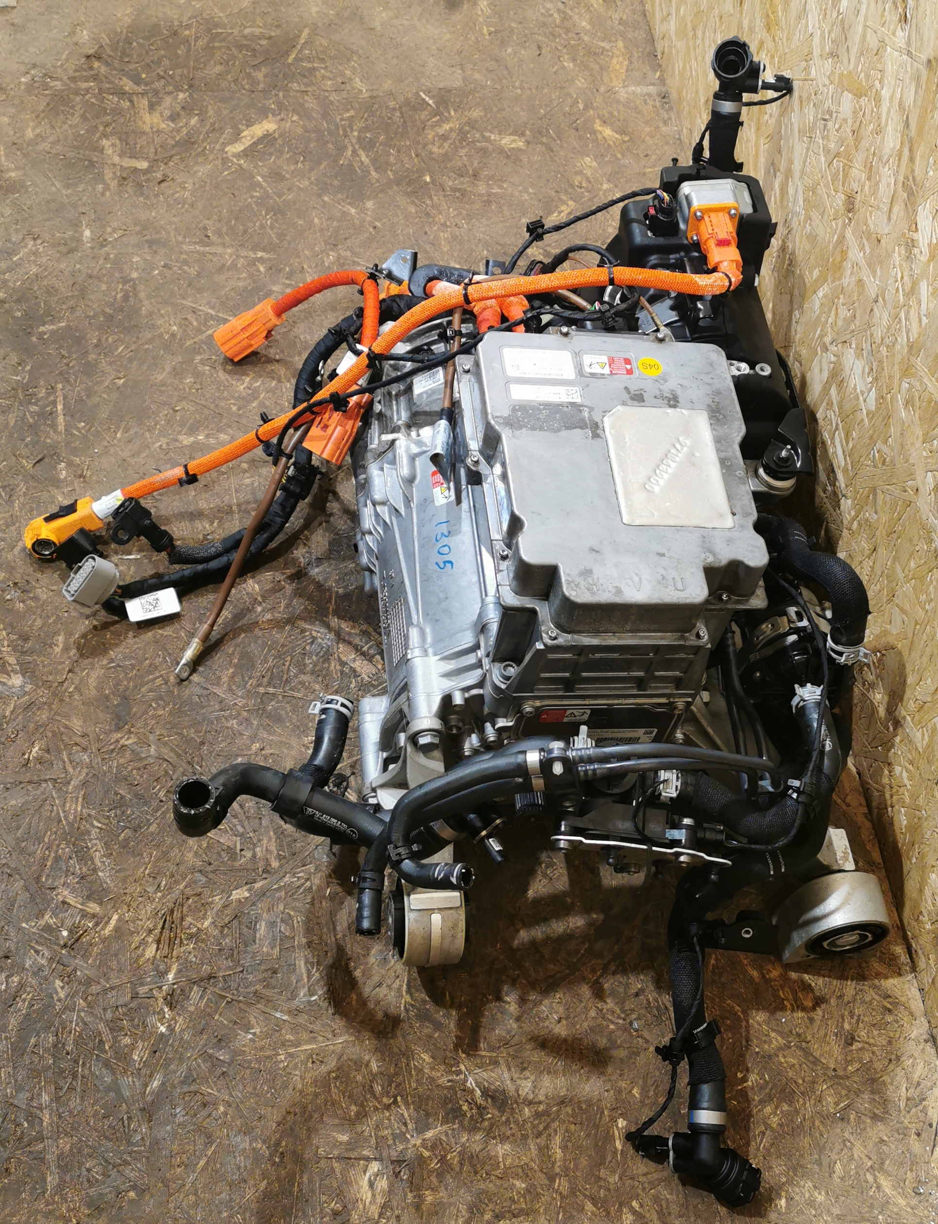 engine electrical front PORSCHE TAYCAN TURBO AUDI ETRON GT EBG 1