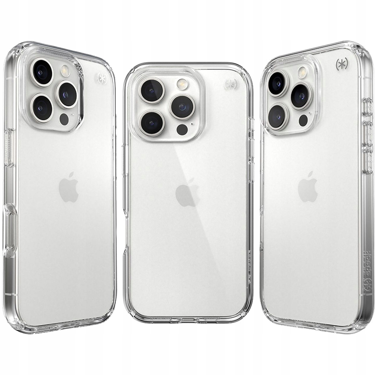 Průhledné a pevné pouzdro na telefon Speck pro iPhone 16 Pro kryt