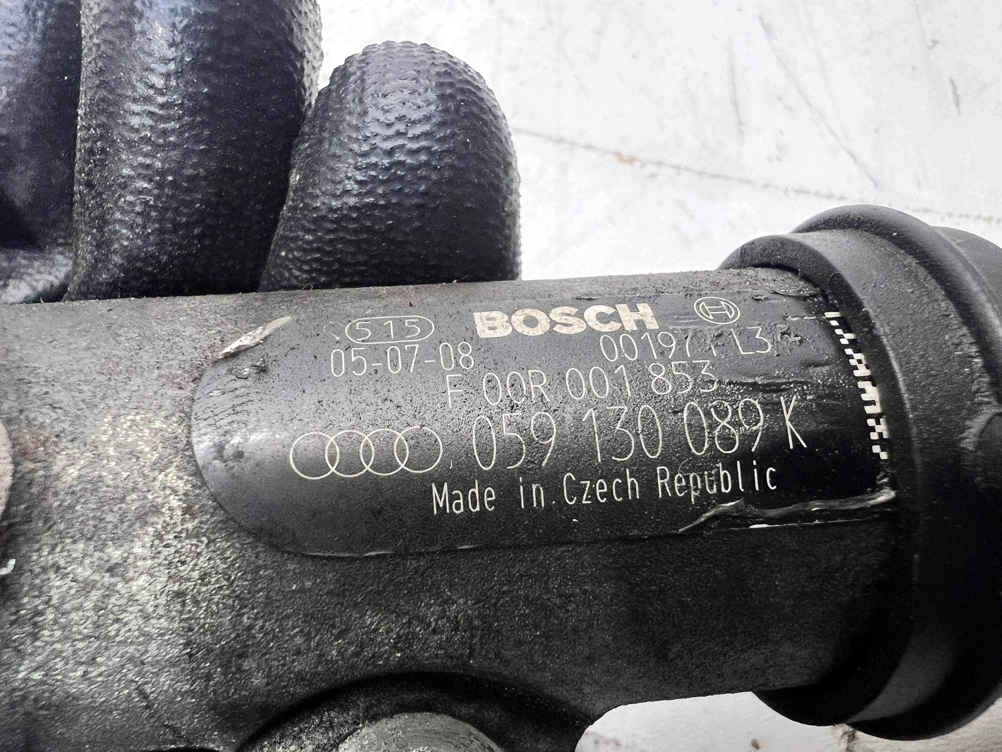 kraftstoffverteiler einspritzleiste AUDI A6 C6 3.0 TDI 059130089K