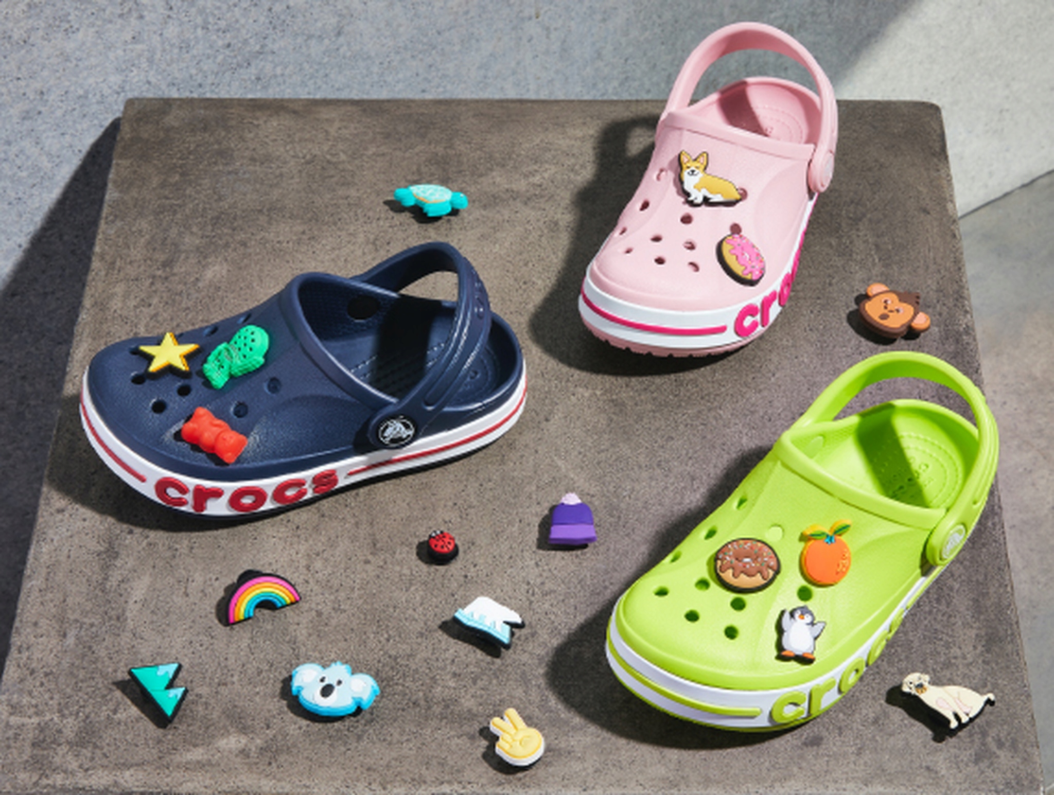 Dziecięce Lekkie Buty Klapki Chodaki Crocs Bayaband Kids 207018 Clog 20-21 Kolor niebieski