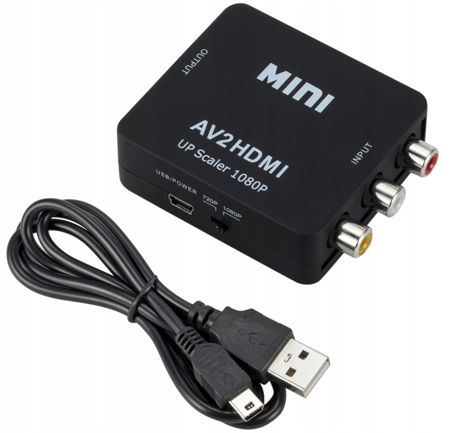 

Adapter Av Rca Do Hdmi Konwerter Cinch 1080P Kabel