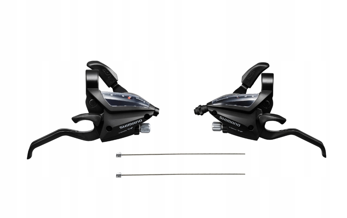 Klamkomanetki Shimano Altus ST-EF500 3x8 +linki 2 Palce Mtb